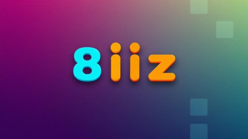 8iz — browser game website preview