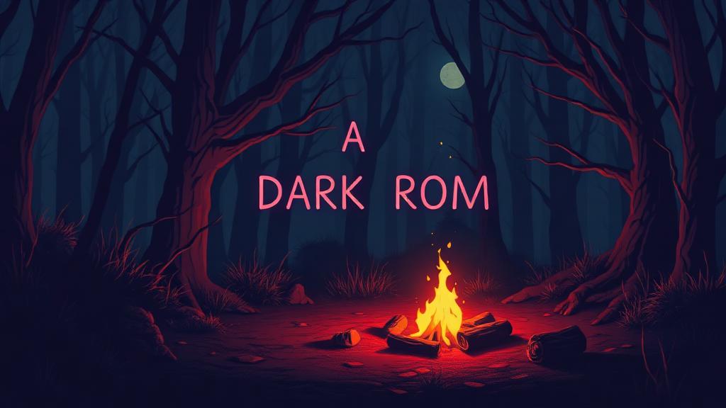 A Dark Room — browser game website preview