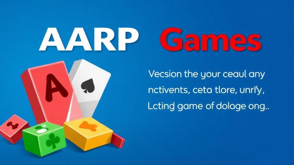 AARPGames — browser game website preview