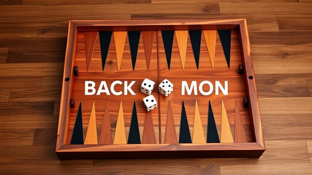 BackgammonOnline — browser game website preview