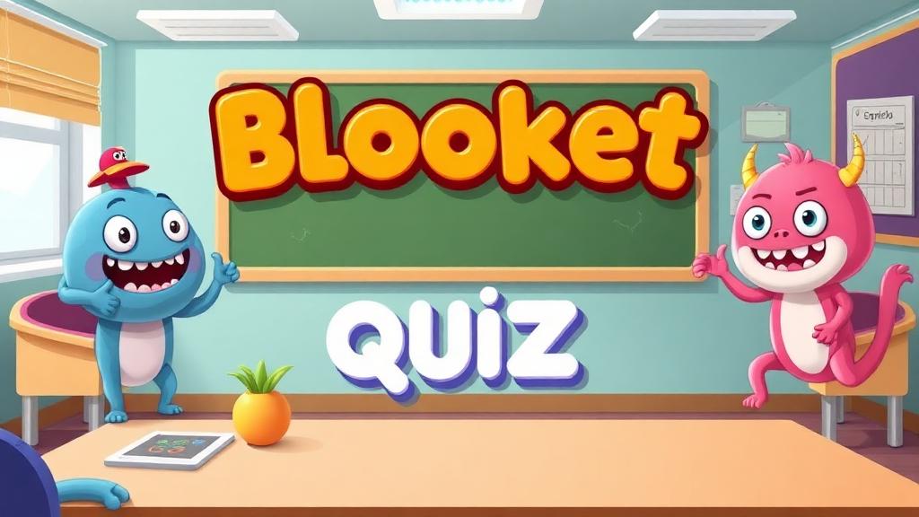 Blooket — browser game website preview