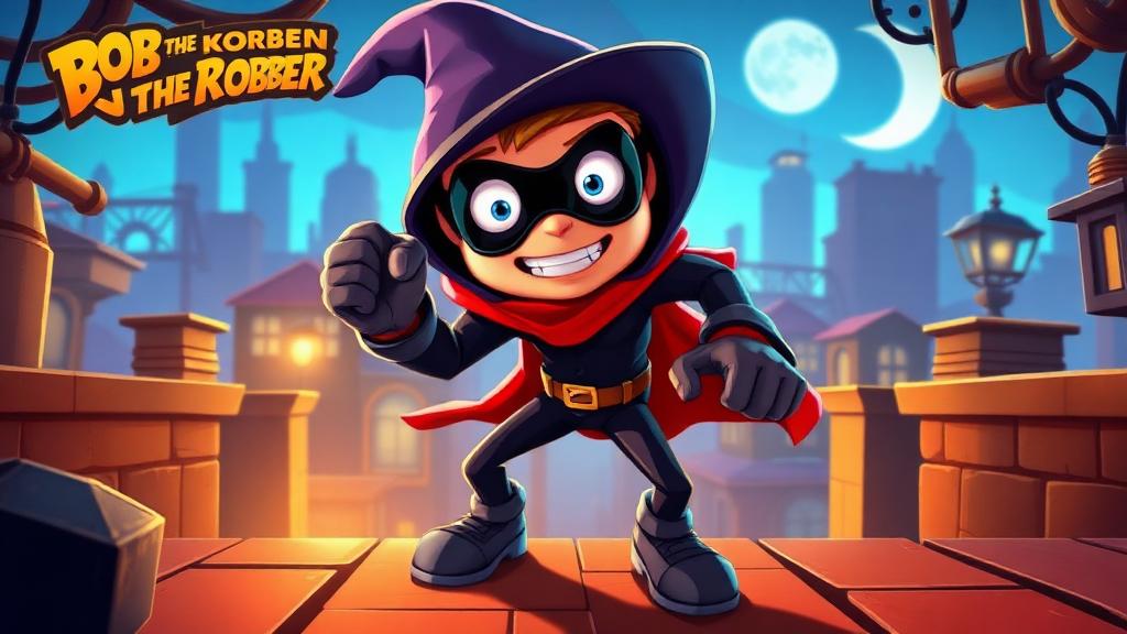 Bob the Robber — browser game website preview