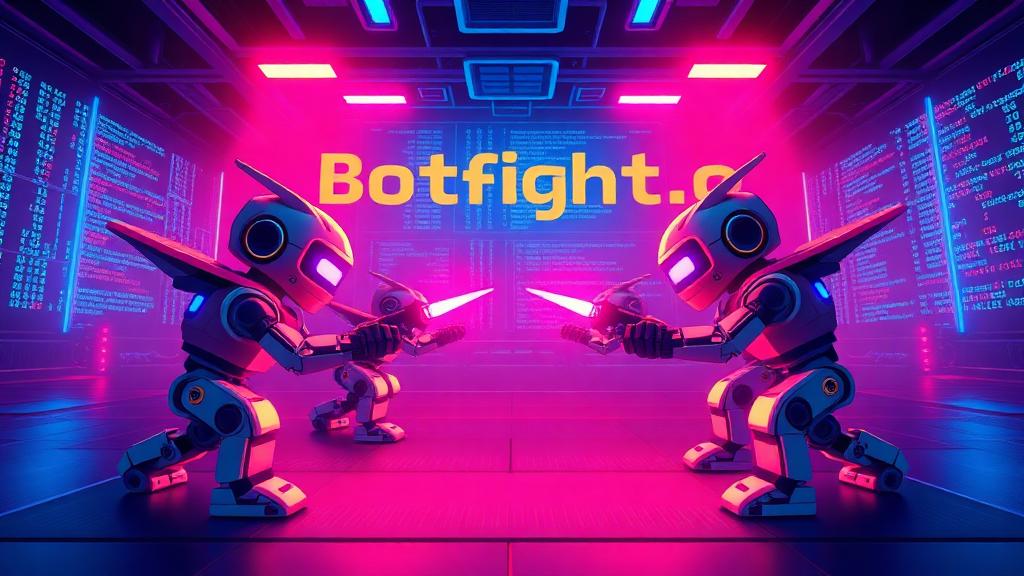 Botfight.io — browser game website preview