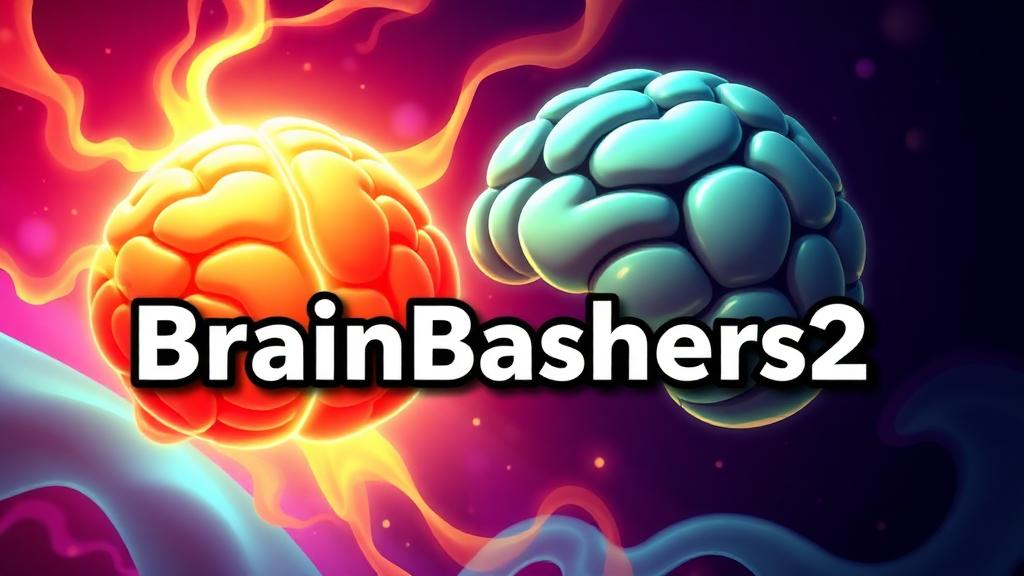 BrainBashers2 — browser game website preview