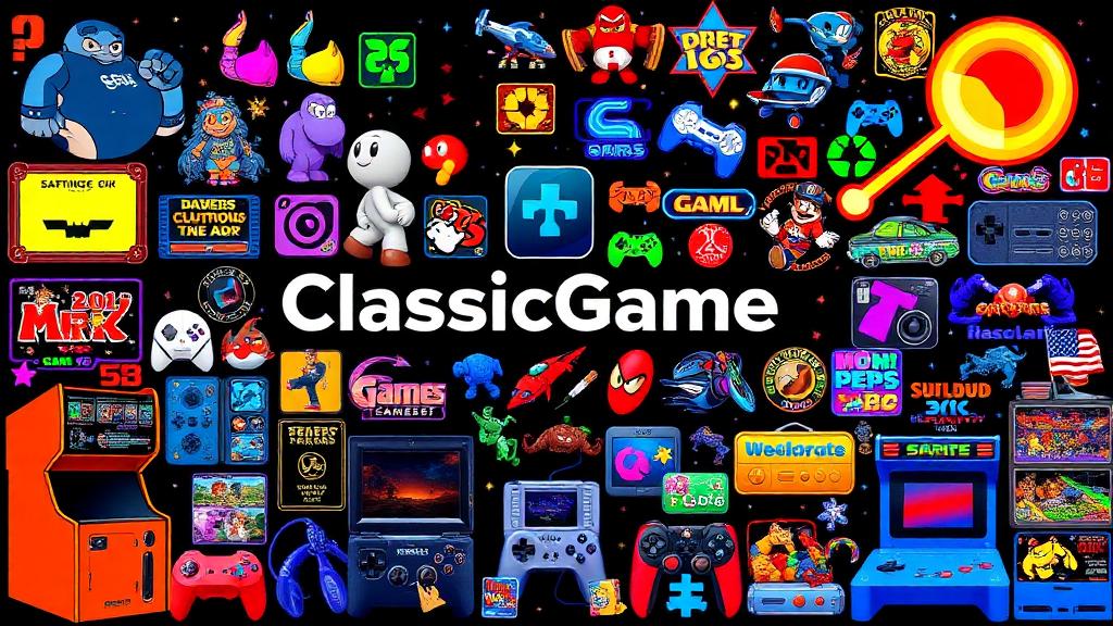 ClassicGames — browser game website preview
