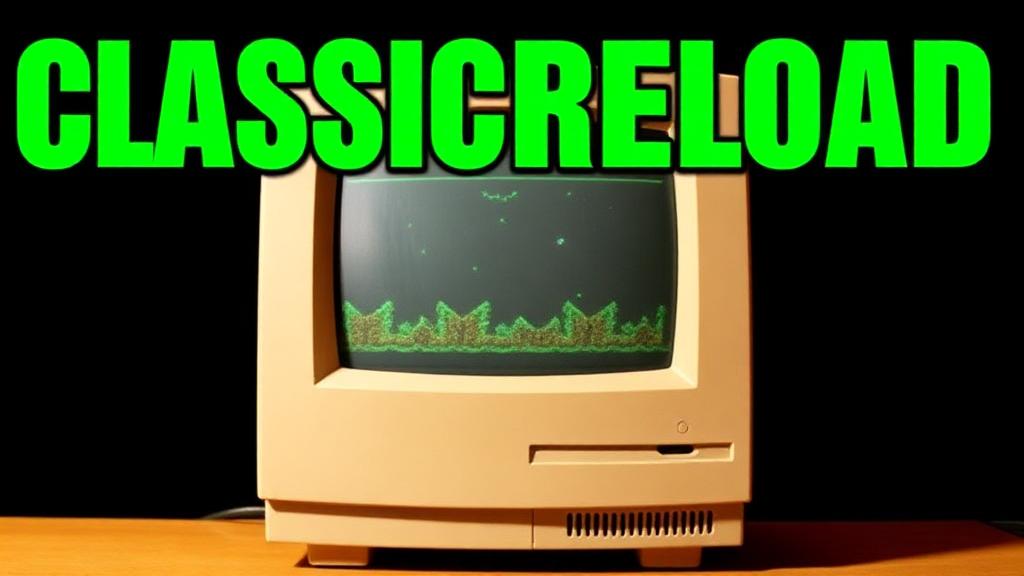 ClassicReload — browser game website preview