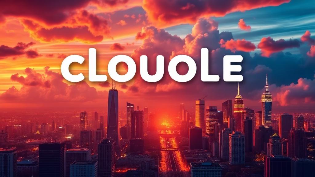Cloudle — browser game website preview