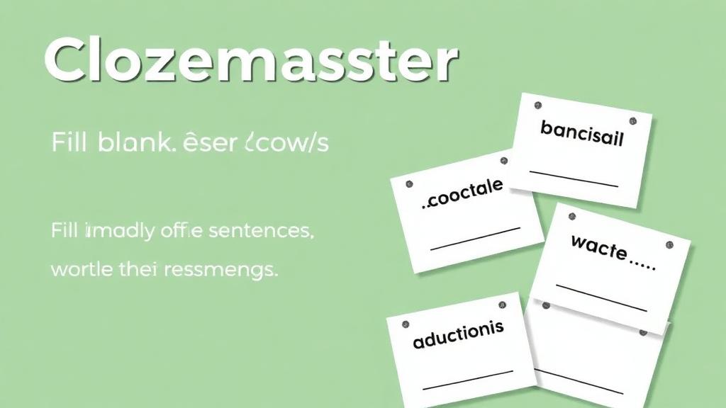 Clozemaster — browser game website preview