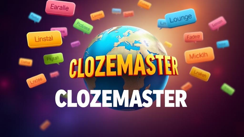 Clozmaster — browser game website preview