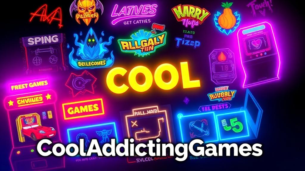 CoolAddictingGames — browser game website preview