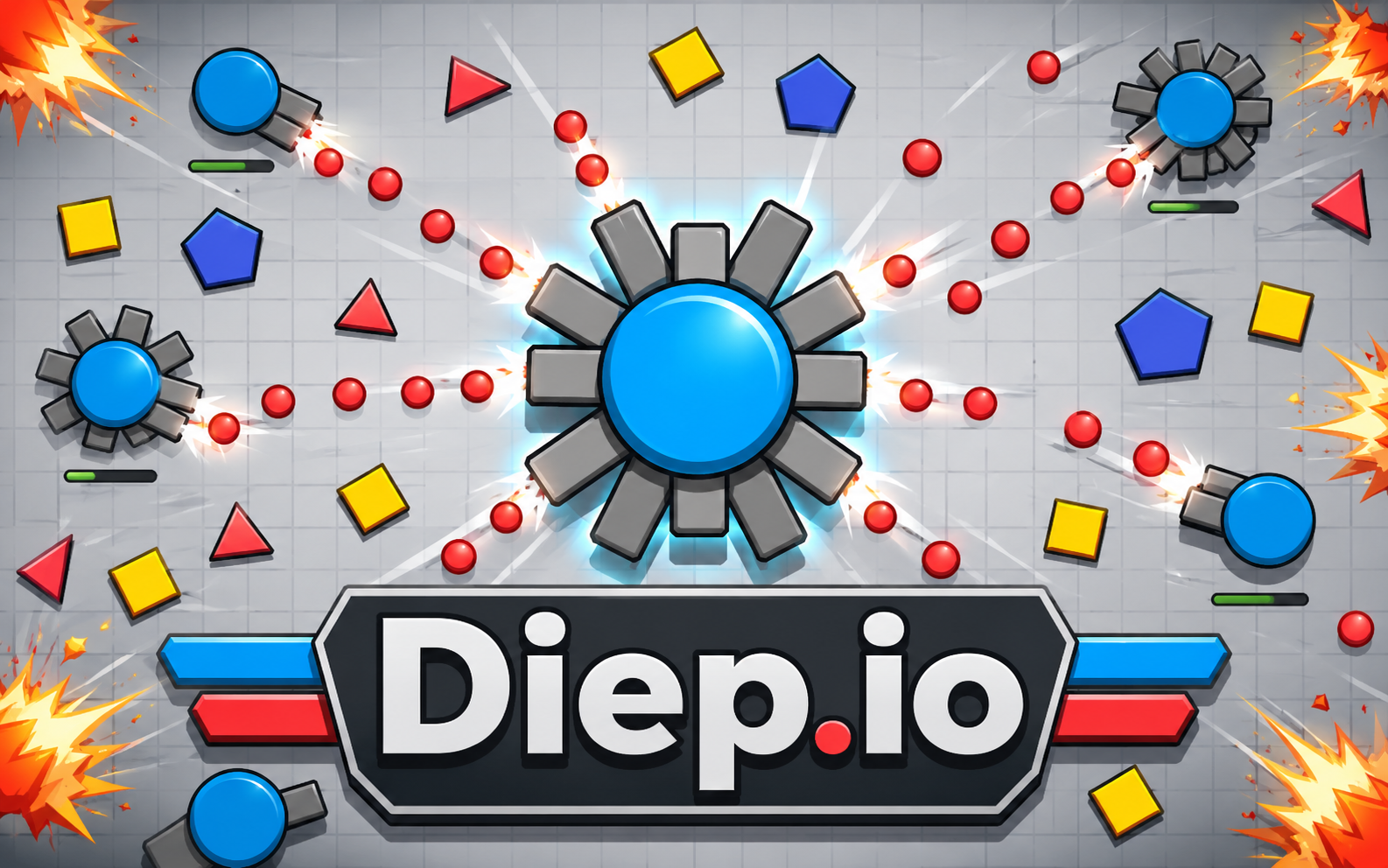 Diep.io — browser game website preview