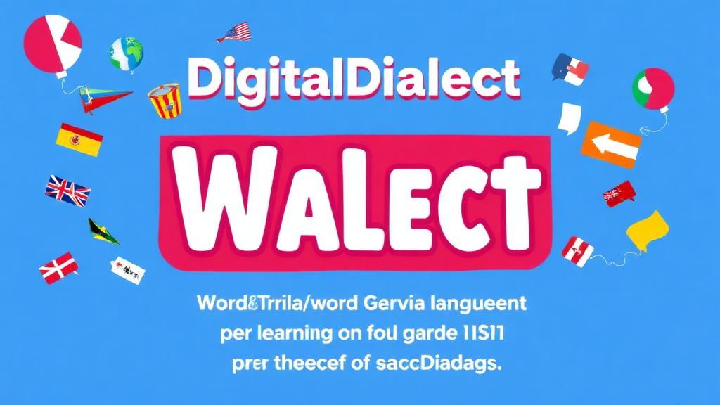 DigitalDialect — browser game website preview