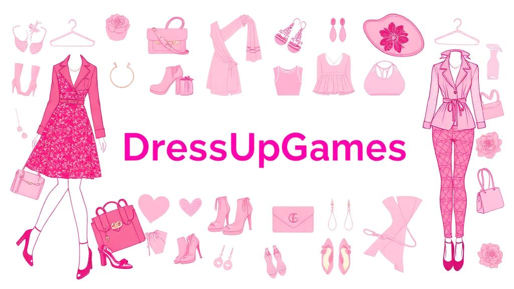 DressUpGames — browser game website preview