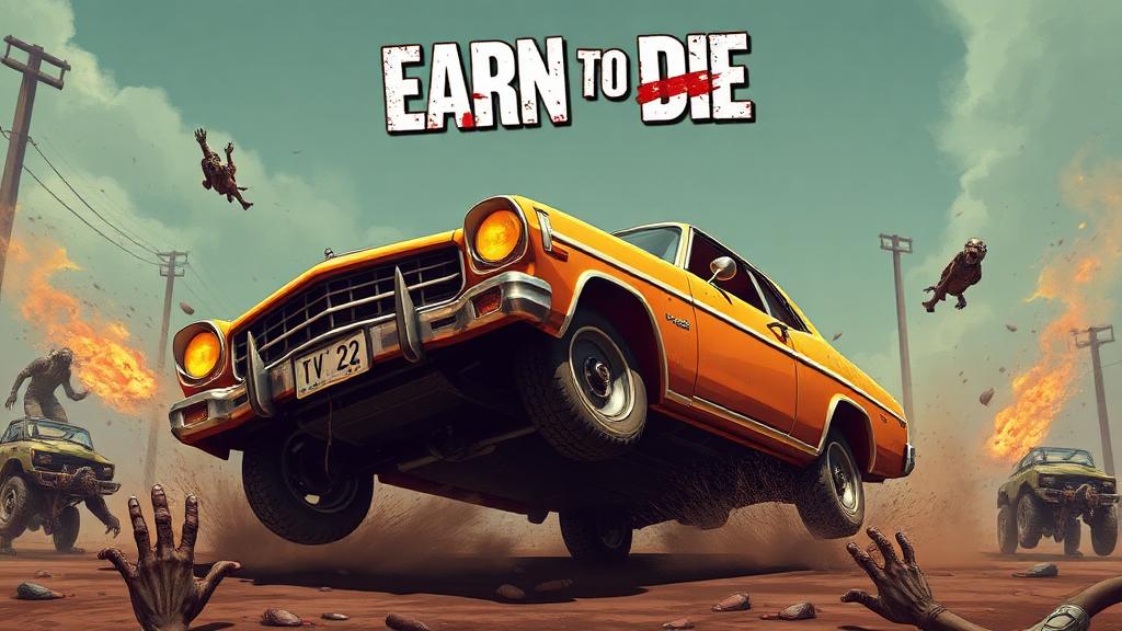 Earn to Die — browser game website preview