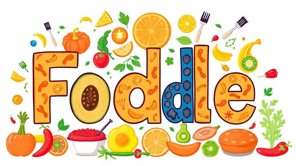 Foodle — browser game website preview