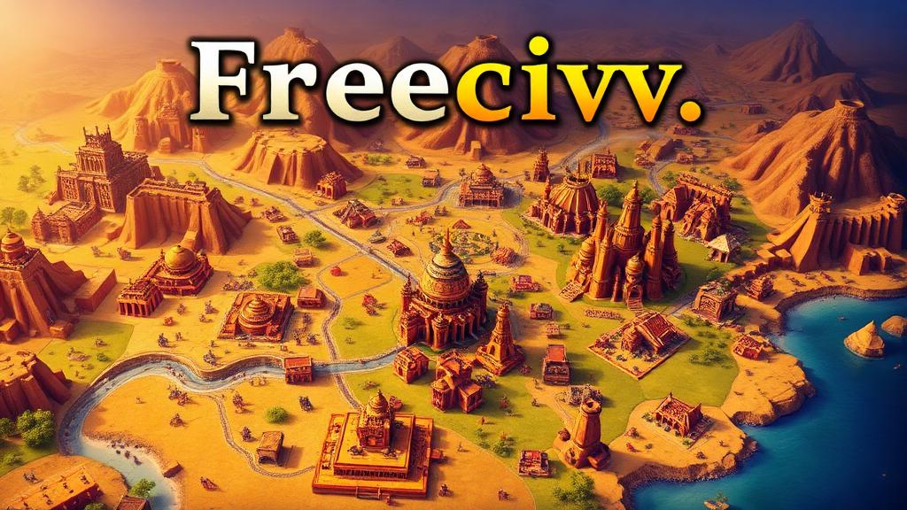 Freeciv Web — browser game website preview