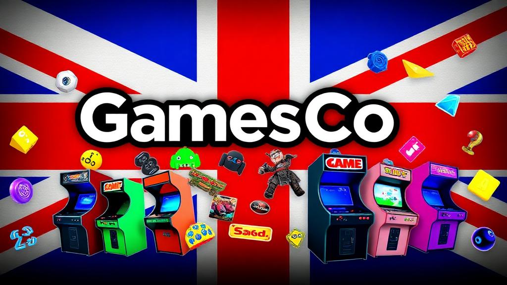 GamesCo — browser game website preview