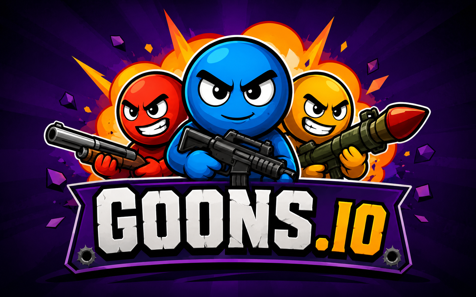 Goons.io — browser game website preview