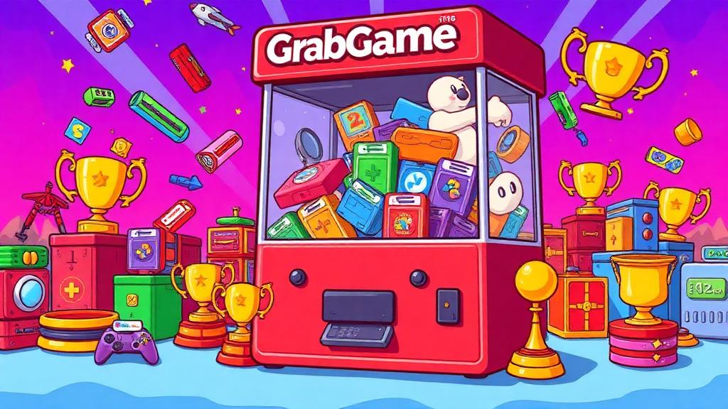 GrabGames — browser game website preview