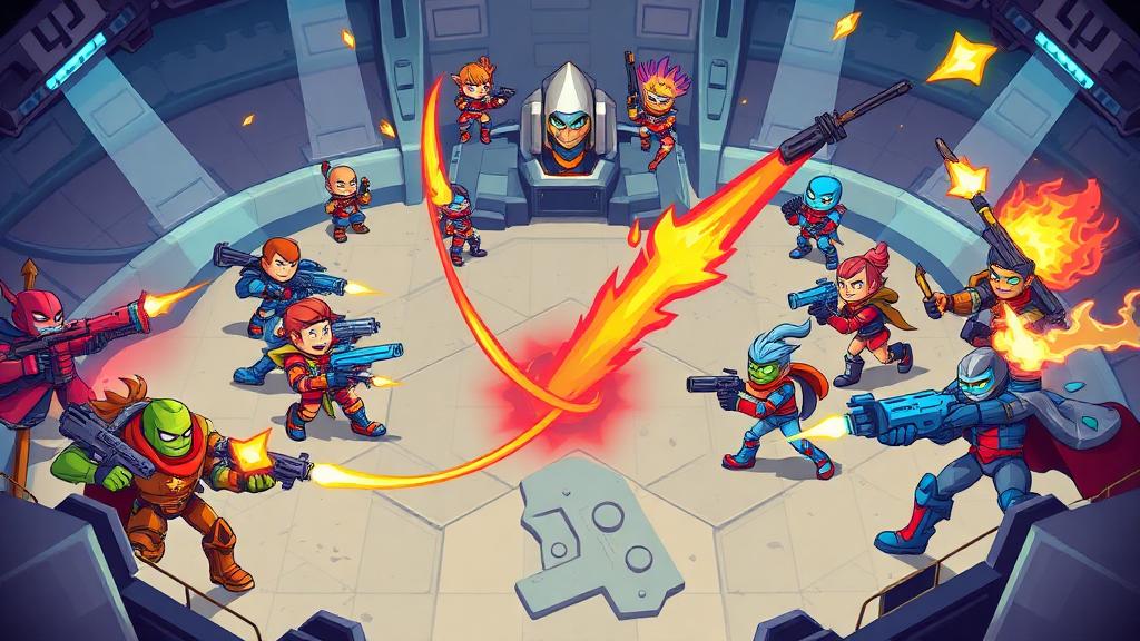 GunGame.io — browser game website preview
