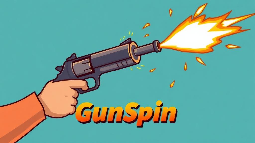 GunSpin — browser game website preview