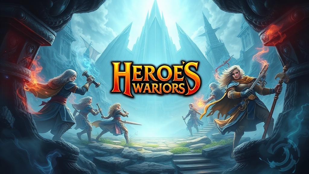 HeroesGames — browser game website preview