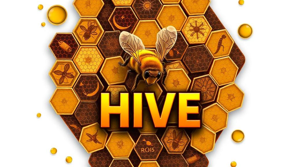 HiveGame — browser game website preview
