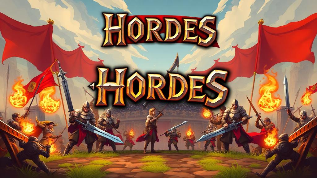 Hordes.io — browser game website preview
