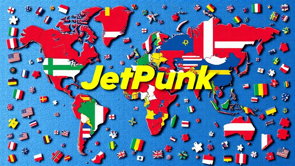 JetPunk — browser game website preview