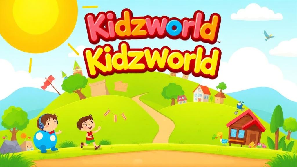 Kidzworld — browser game website preview