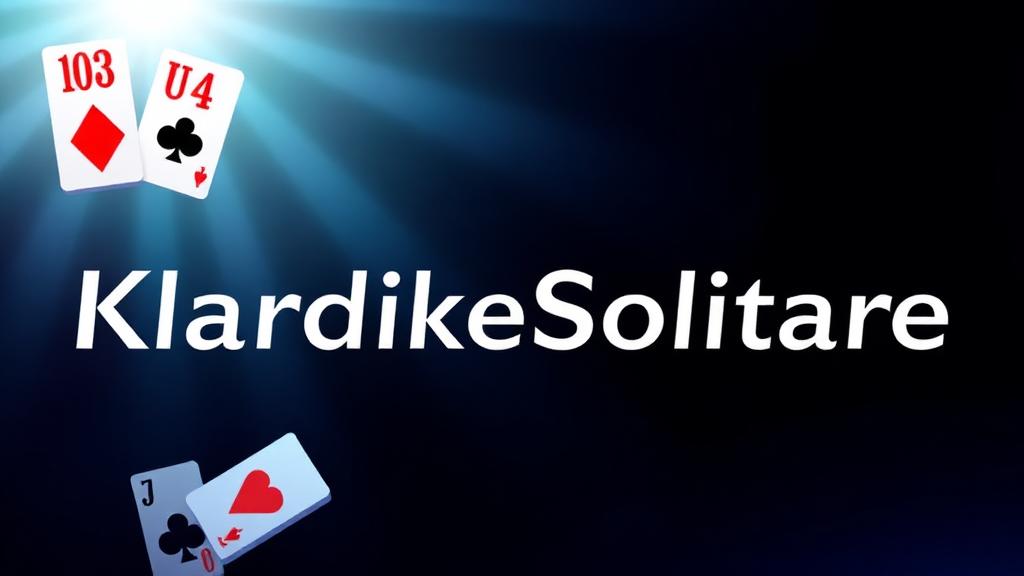 KlondikeSolitaire — browser game website preview