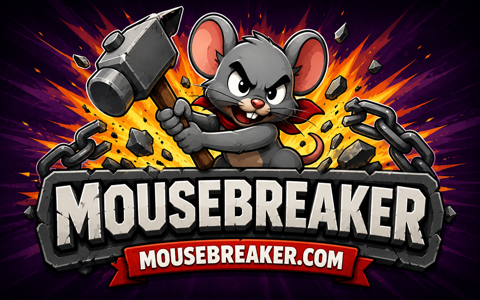 Mousebreaker — browser game website preview