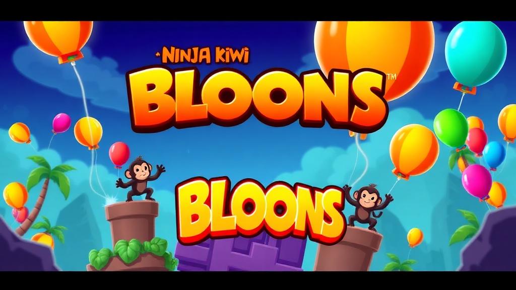 Ninja Kiwi Bloons — browser game website preview