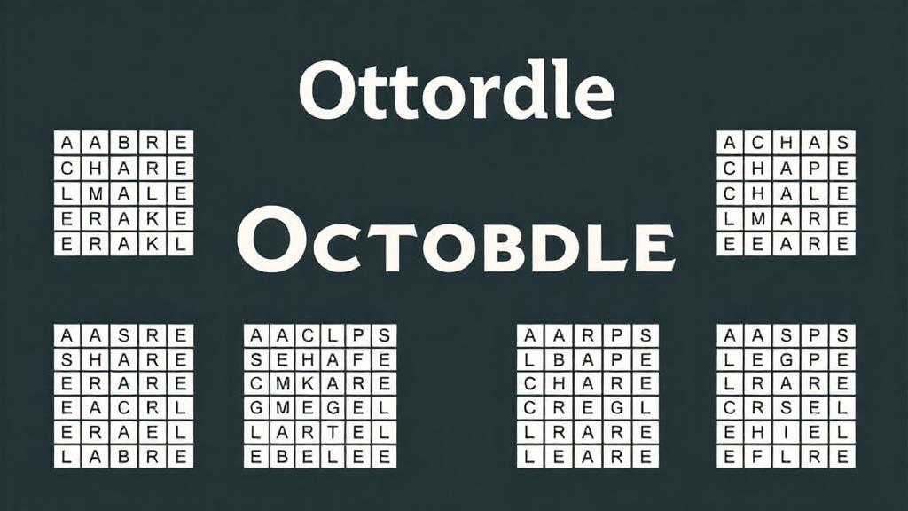 Octordle — browser game website preview
