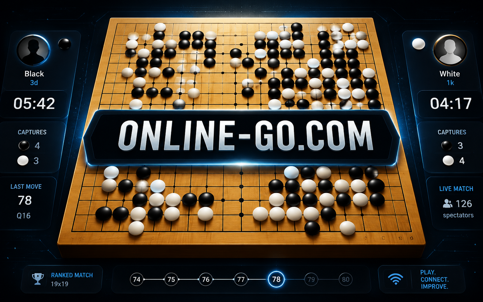 Online-Go.com — browser game website preview