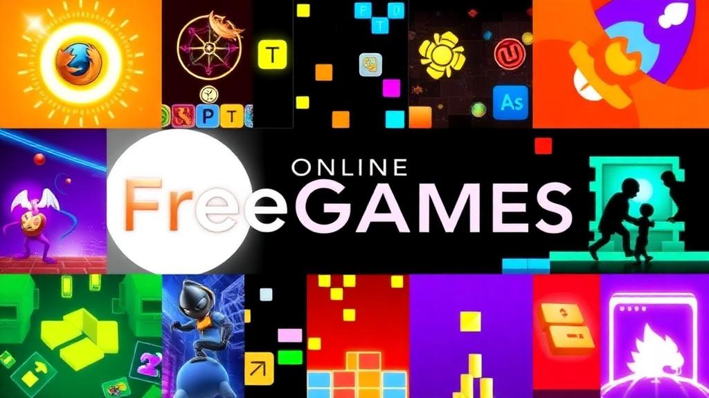 OnlineFreeGames — browser game website preview
