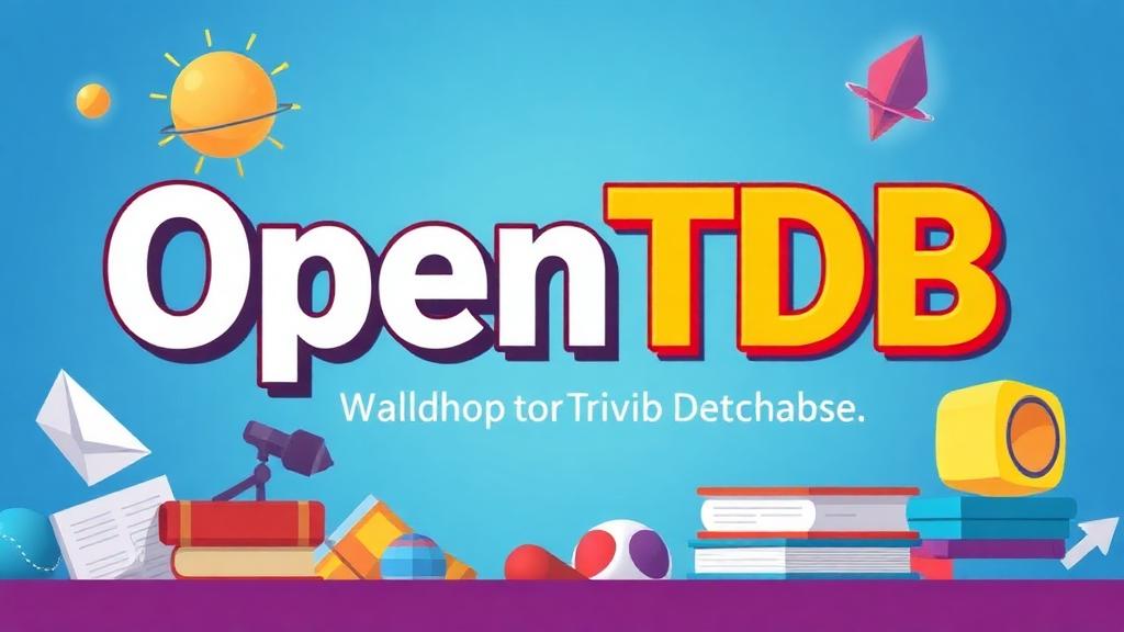 OpenTDB — browser game website preview