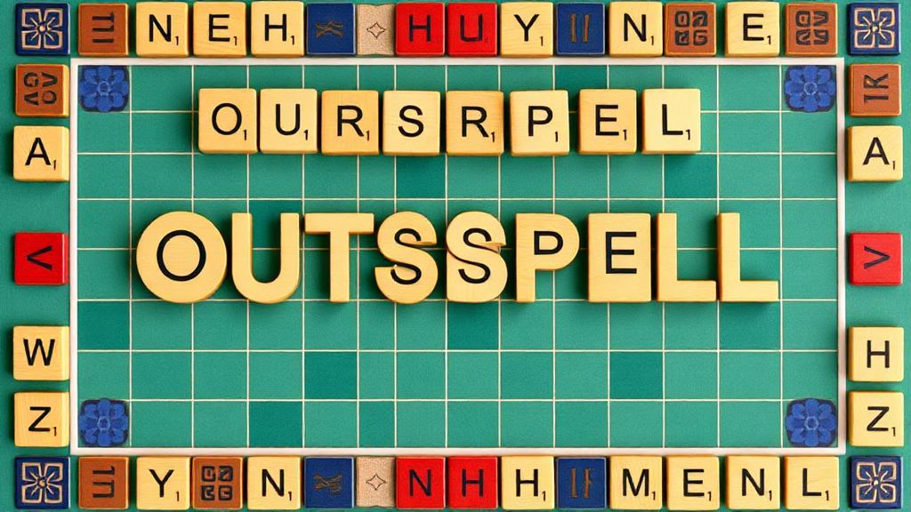 Outspell — browser game website preview