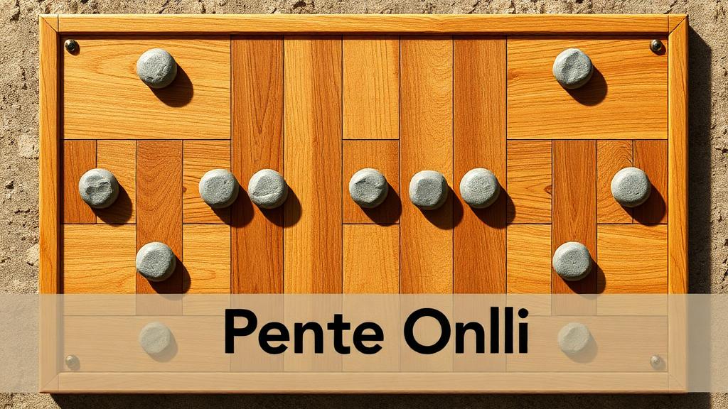 Pente Online — browser game website preview