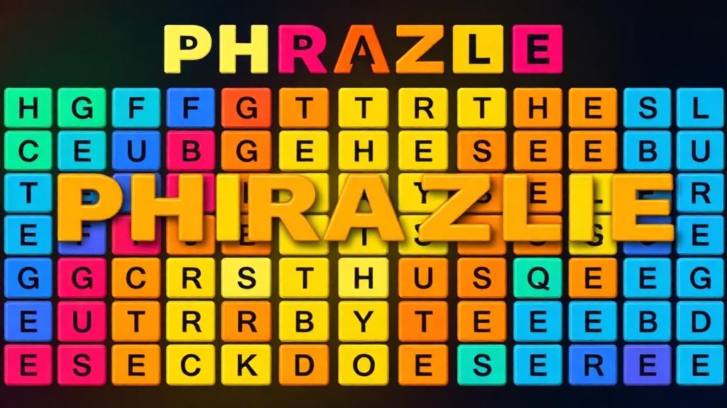 Phrazle — browser game website preview