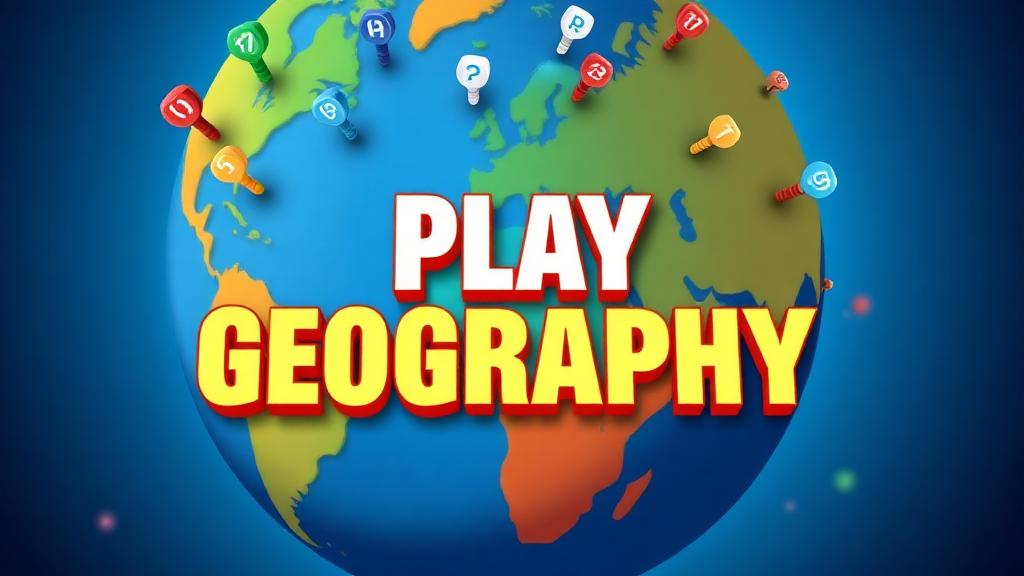 PlayGeography — browser game website preview