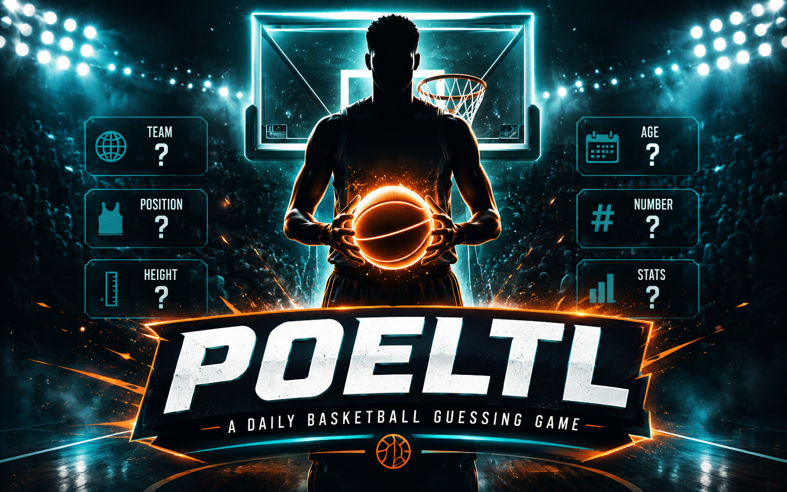 Poeltl — browser game website preview