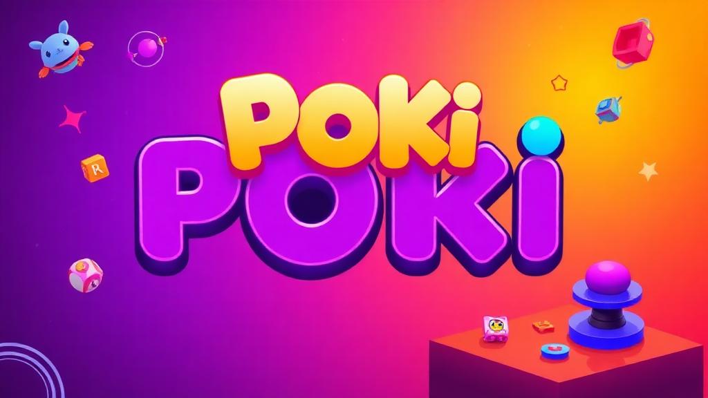 Poki — browser game website preview