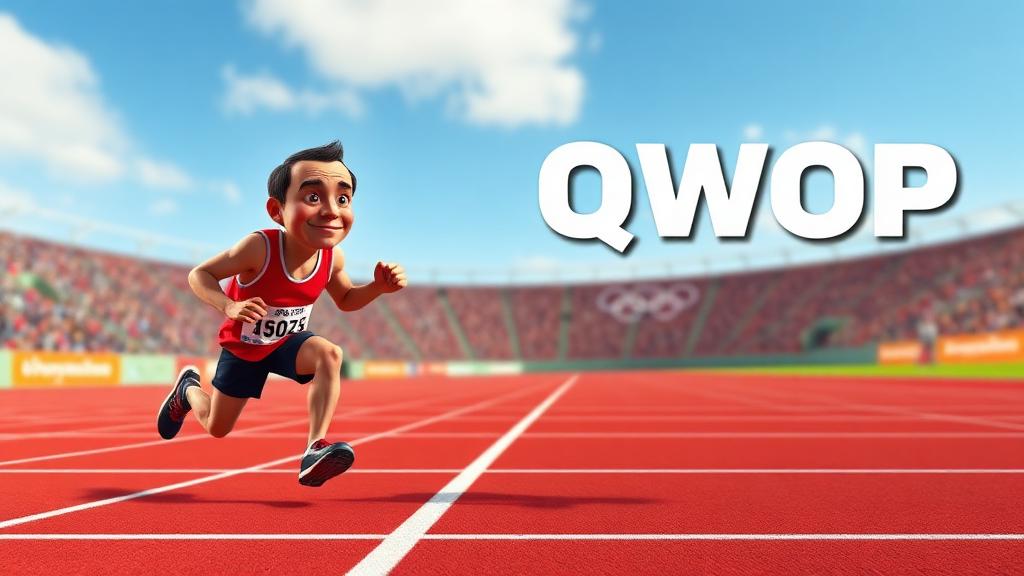 QWOP — browser game website preview