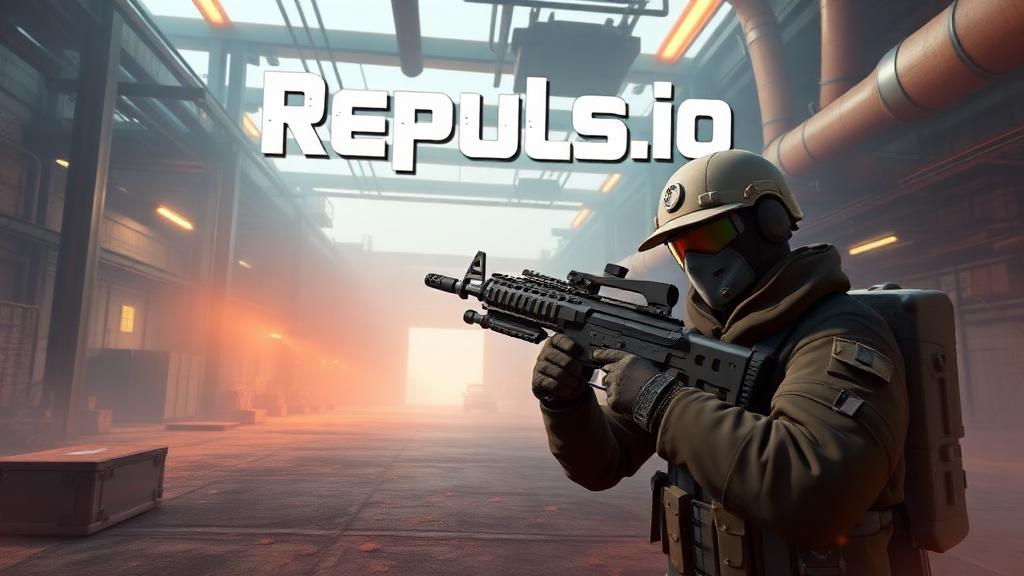 Repuls.io — browser game website preview