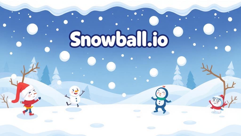 Snowball.io — browser game website preview