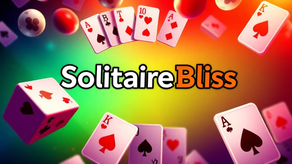 SolitaireBliss — browser game website preview