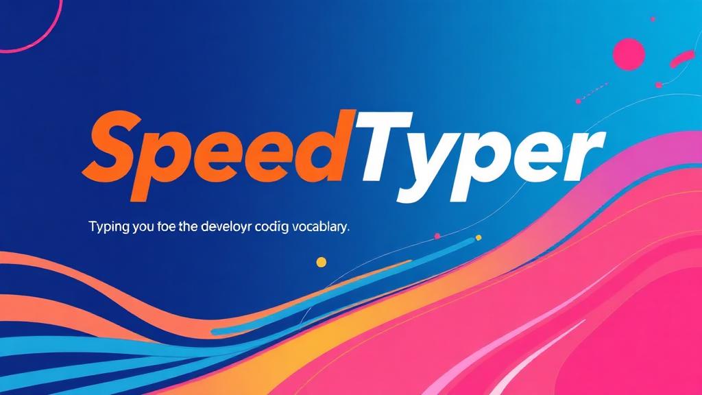 SpeedTyper — browser game website preview