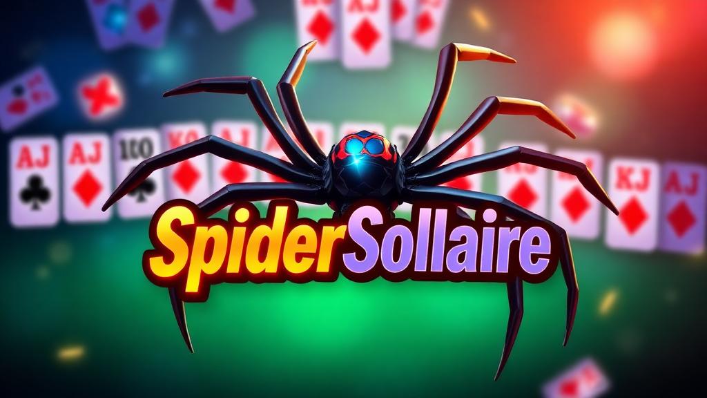 SpiderSolitaire — browser game website preview