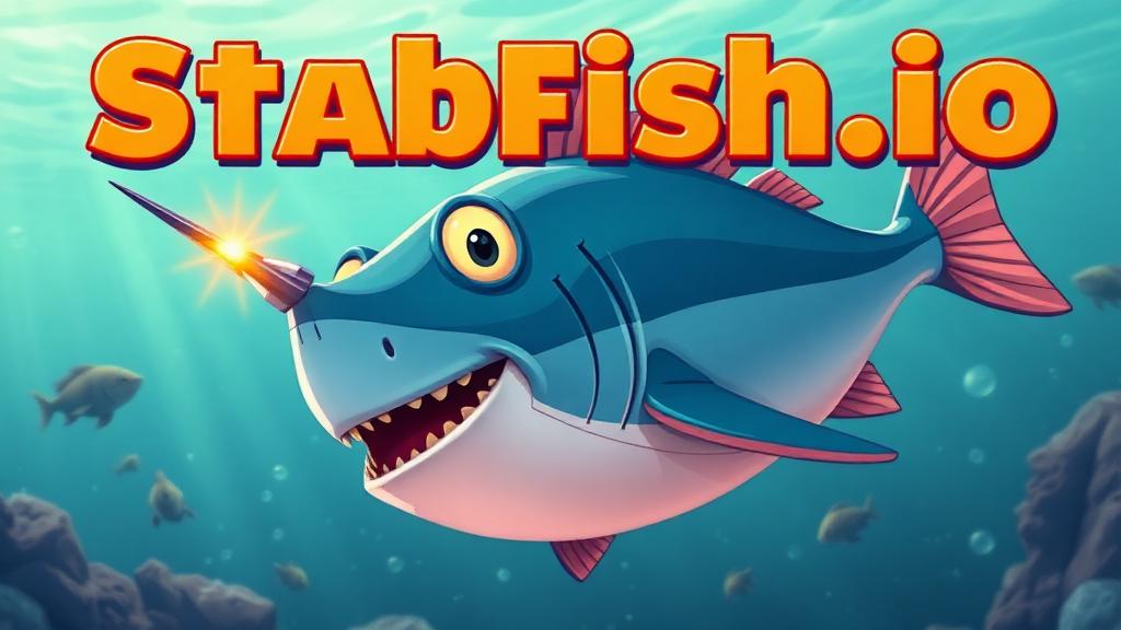 Stabfish.io — browser game website preview